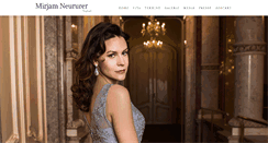 Desktop Screenshot of mirjam-neururer.com